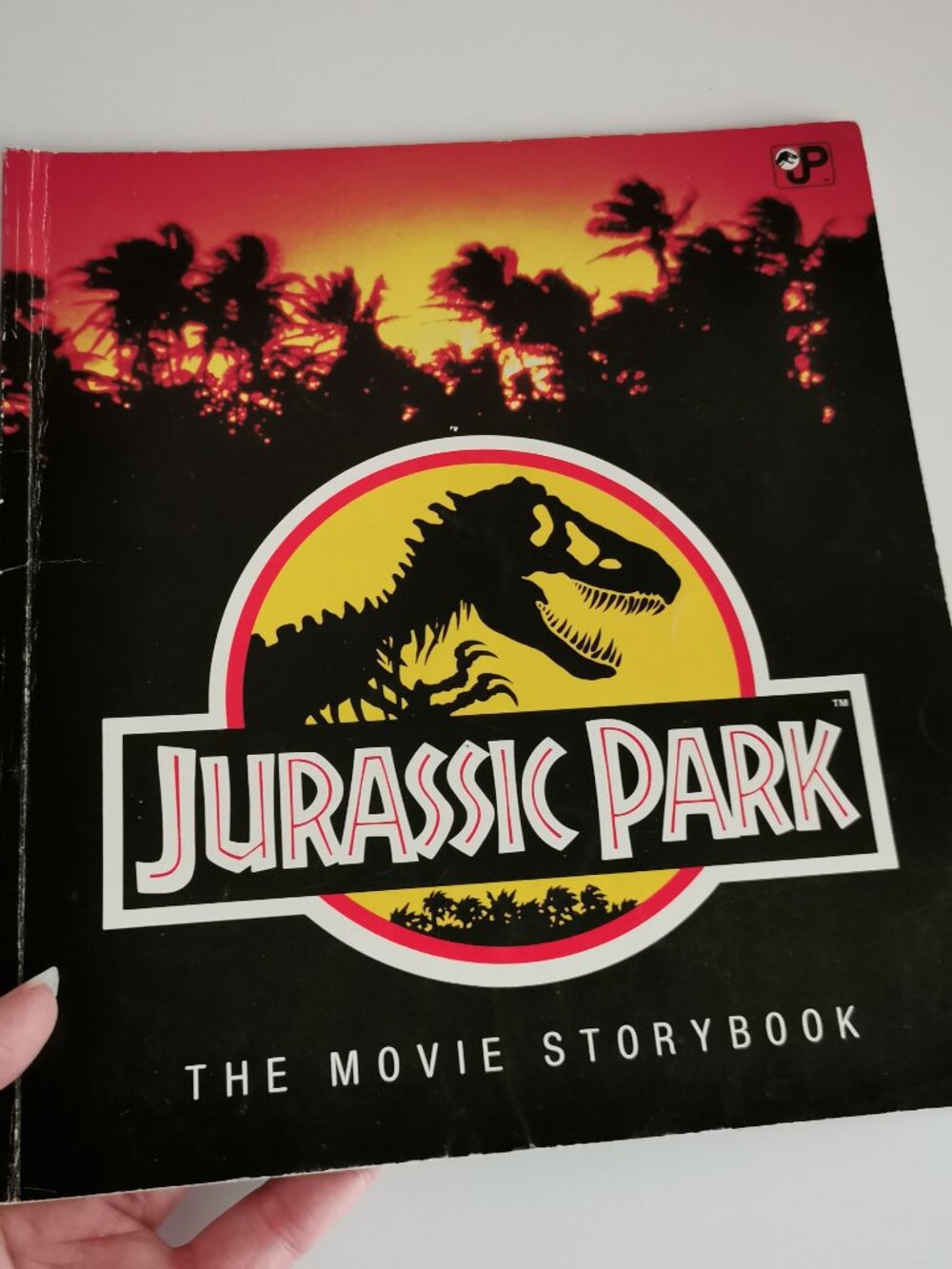 Jurassic Park The Movie Storybook Retro 90s Original Film Story Michael Crichton